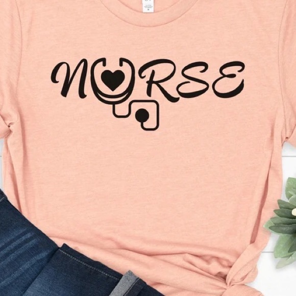 Gildan Tops - - Cute 🥰 Nurse 👩‍⚕️ Women 👕 t-shirt